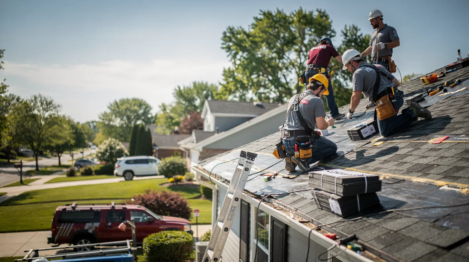 Roof Repair in Decatur, IL around you